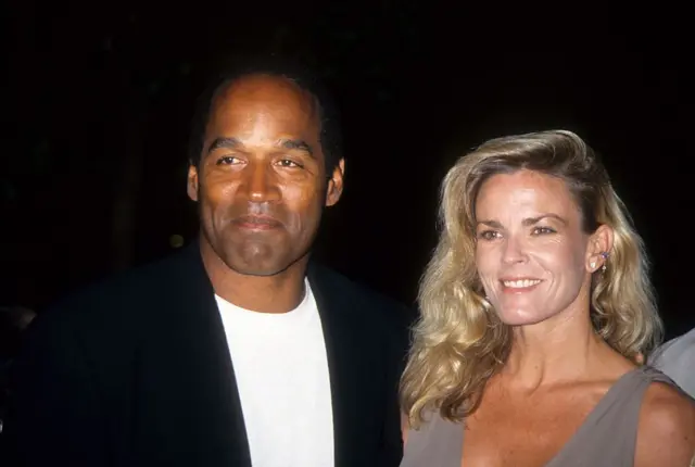 O.J. Simpson y Nicole Brown