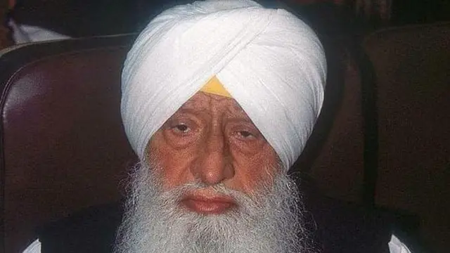 खालिस्तान के संस्थापक जगजीत सिंह चौहान.