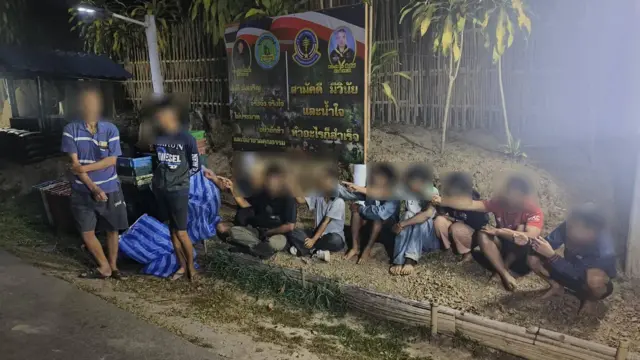 တာ့ခ်ခရိုင်မှာ ၂၀၂၄ဖေဖော်ဝါရီလအတွင်း ဖမ်းဆီးခံရတဲ့ မြန်မာနိုင်ငံသားတွေ