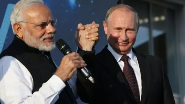 விளாடிமிர் புதின், நரேந்திர மோதி, இந்தியா, ரஷ்யா