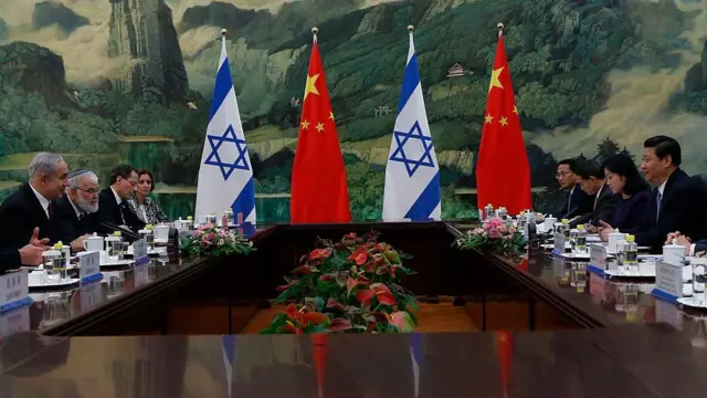 የቻይናው ፕሬዝዳንት ዢ ከእስራኤሉ ጠቅላይ ሚንስትር ቤንያሚን ኔታንያሁ ጋር