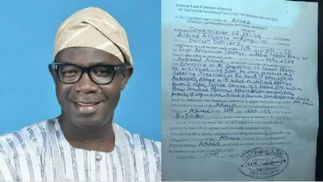 Agboola Ajayi ati iwe ifisun rẹ