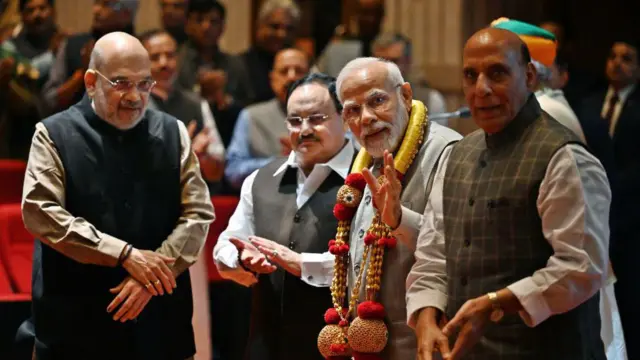 मोदी, शाह, नड्डा, राजनाथ सिंह