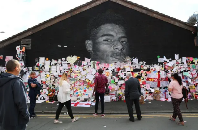 Marcus Rashford murial 