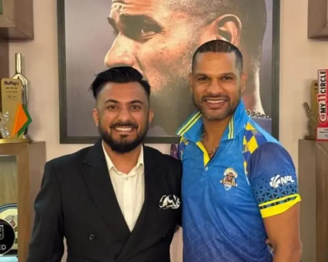 भारतका चर्चित पूर्व ओपनर शिखर धवनले एनपीएलका चार खेल खेलेका थिए