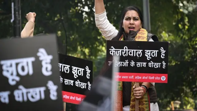 ઇન્ડિયા, આપ, કૉંગ્રેસ,ભાજપ, દિલ્હી વિધાનસભા ચૂંટણી, બીબીસી ગુજરાતી