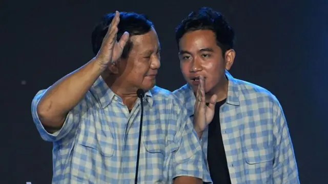 Prabowo Subianto dan Gibran Rakabuming Raka.