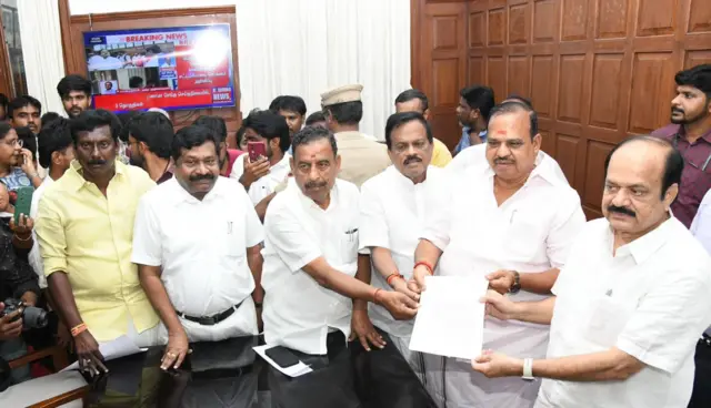 TVK, AIADMK, MLA, Speaker