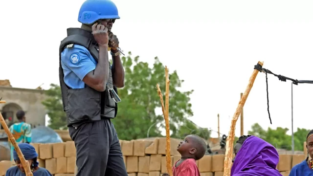 Un soldat de la Minusma