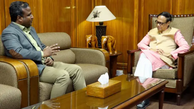 বিবিসি বাংলার সঙ্গে অর্থনীতির বিভিন্ন বিষয় নিয়ে কথা বলেন বাংলাদেশ ব্যাংকের গভর্নর আহসান এইচ মনসুর 