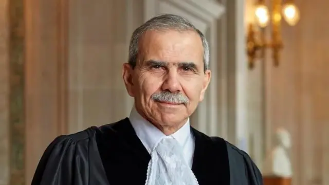 Lebanese Judge Nawaf Salam, President of the International Court of Justice 