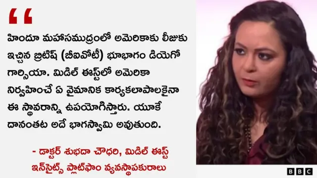 డియెగో గార్సియా, హిందూ మహాసముద్రం, బ్రిటన్, అమెరికా, భారత్, ఇరాన్, చైనా