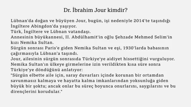 İbrahim Jour kimdir?