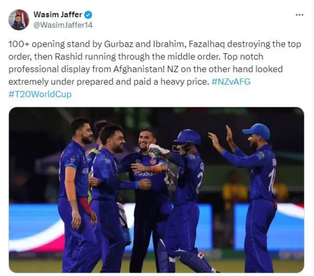 ںیوزی لینڈ، افغانستان، ٹی20 ورلڈ کپ