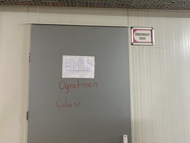 Hatay'da bir ortaokul 