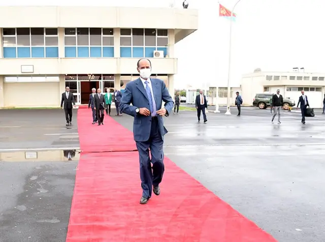 ፕረዚደንት ኢሳይያስ ኣፈወርቂ ናብ ሩስያ ኣብ ዝተበገሰሉ