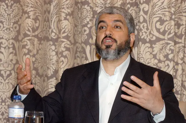 خالد مشعل، الذي تولى منصب رئيس المكتب السياسي لحركة حماس لحوالي عشرين عاماً