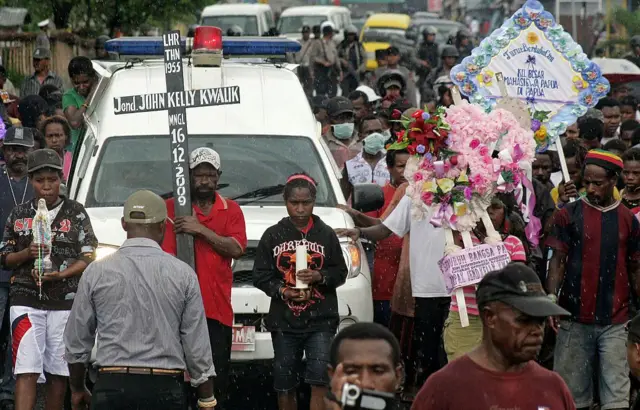 kelly kwalik, papua