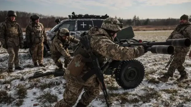  Hali ya joto imeshuka nchini Ukraine katika wiki za hivi karibuni, na kusababisha ugumu zaidi kwa wanajeshi