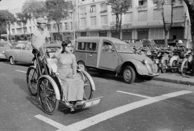Đường phố Sài Gòn năm 1962