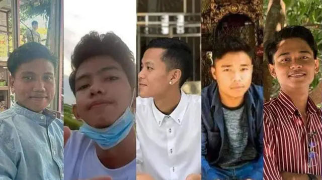 စစ်ခုံရုံးကနေ သေဒဏ်ချမှတ်ခံထားရတဲ့ ကျောင်းသားသမဂ္ဂအဖွဲ့ဝင် လူငယ်အချို့ 