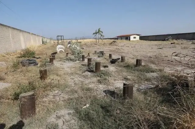 Aparente zona de entrenamiento en Rancho Izaguirre 