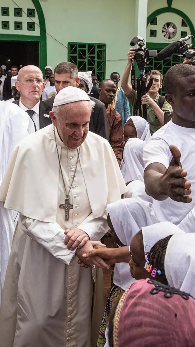 Папа Франциск в Африке