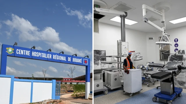 Photos du nouvel hôpital de Bouaké, Côte d'Ivoire
