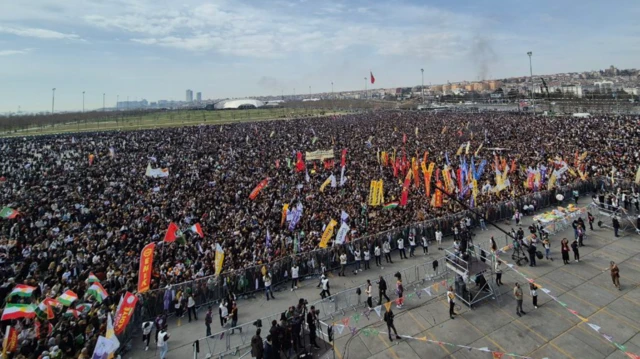 DEM Parti'nin 23 Mart'ta İstanbul Yenikapı'da yaptığı Nevruz şenliği