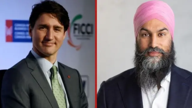 ਟਰੂਡੋ ਅਤੇ ਜਗਮੀਤ ਸਿੰਘ