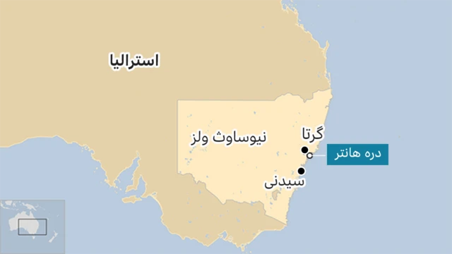 نقشه استرالیا