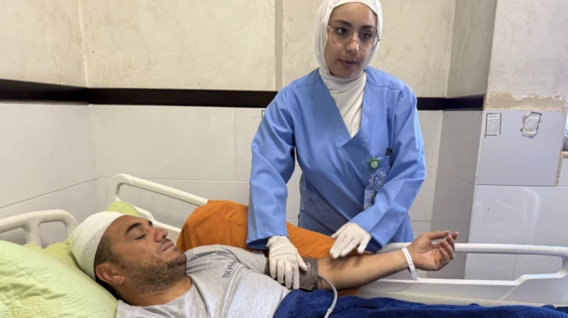 عصام الريماوي بعد إصابته في الضفة
