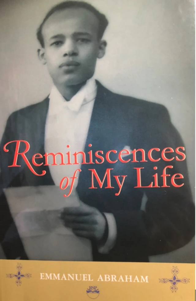 መጽሓፍ ኣቶ ኣማኒኤል ኣብርሃም Reminiscences of My Life