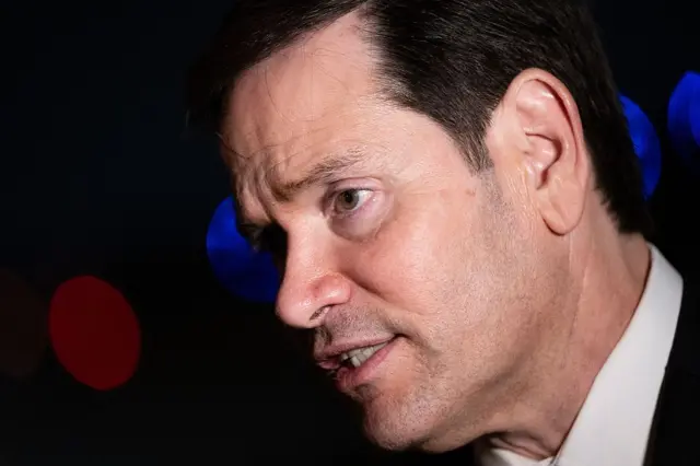 Rubio aseguró que "el gobierno de Trump y la comunidad internacional no se quedarán de brazos cruzados".