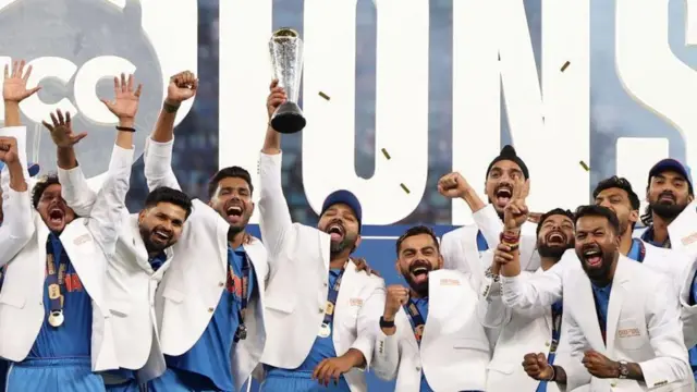 భారత క్రికెట్ జట్టు, చాంపియన్స్ ట్రోఫీ