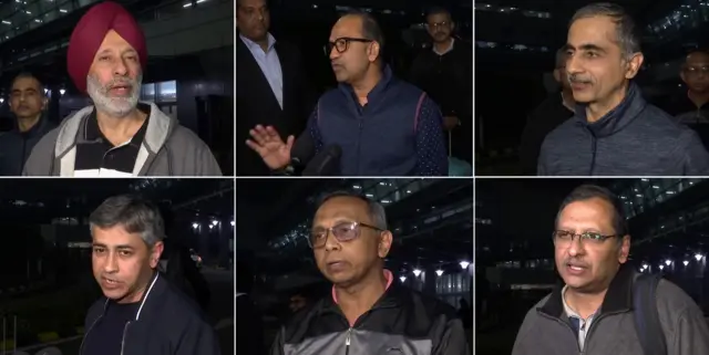 यमन से लौटे नौसेना अधिकारी