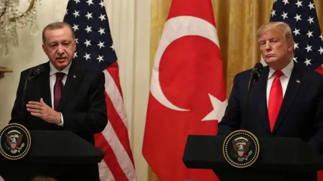 Trump ve Erdoğan'ın 2019'daki görüşmesi