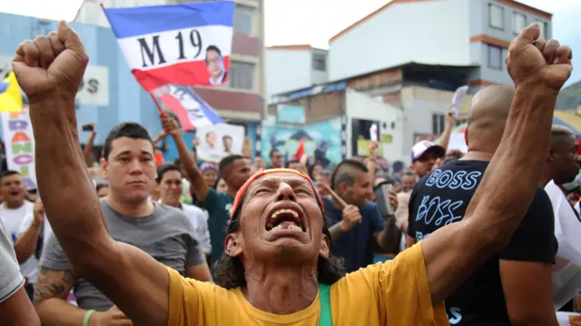 Protestas en Colombia