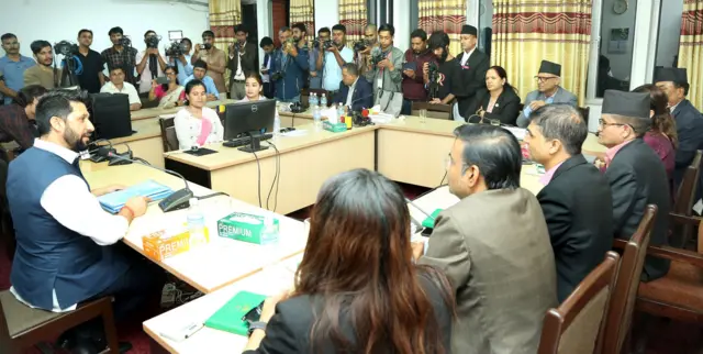 संसदीय छानबिन समितिको बैठक