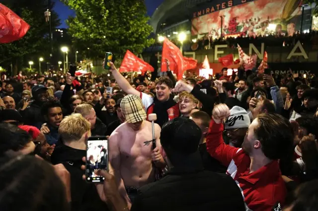 arsenal, navijači arsenala
