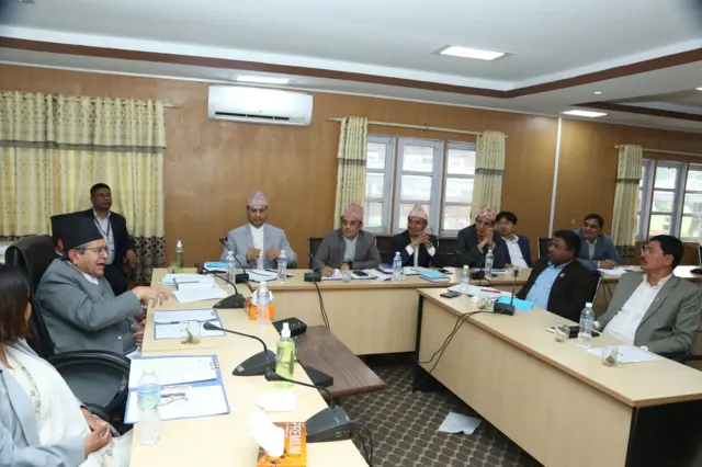 कार्यव्यवस्था परामर्श समितिको बैठक