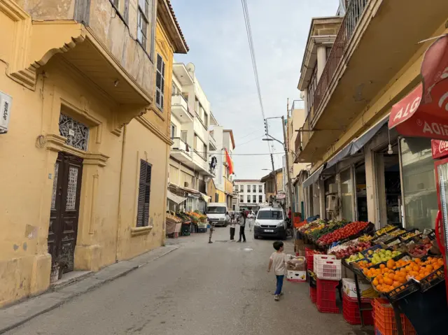 Lefkoşa sokakları 