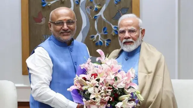 પીએમ મોદી, સીપી રાધાકૃષ્ણન, બીબીસી, ગુજરાતી