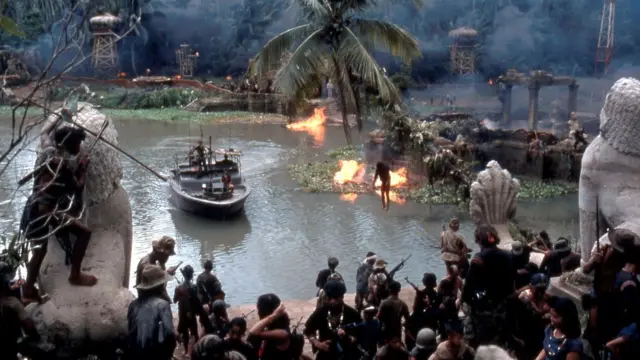 Una escena de "Apocalipsis Now".