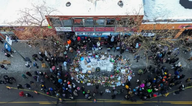 ਐਲੇਕਸ ਪ੍ਰੇਟੀ ਦੀ ਮੌਤ ਤੋਂ ਬਾਅਦ ਪ੍ਰਦਰਸ਼ਨ