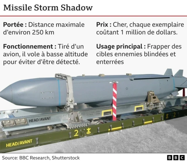 Infographie missile Storm Shadow
