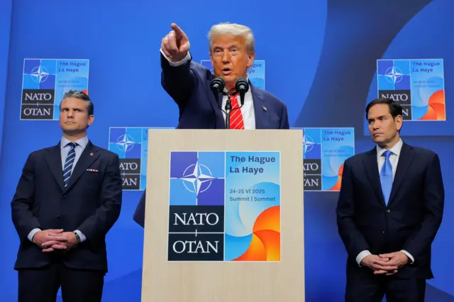 Trump has long pushed for NATO to equalize military spending.