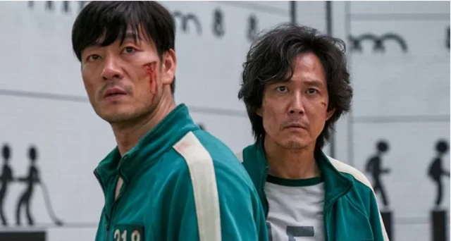 Park Hae-soo iyo Lee Jung-jae waa labo ka mid ah xiddigaha Squid Game