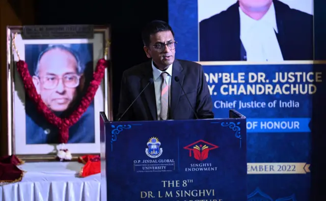 ভারতের প্রধান বিচারপতি ডি ওয়াই চন্দ্রচূড়