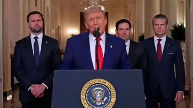 ट्रंप, रुबियो और वांस